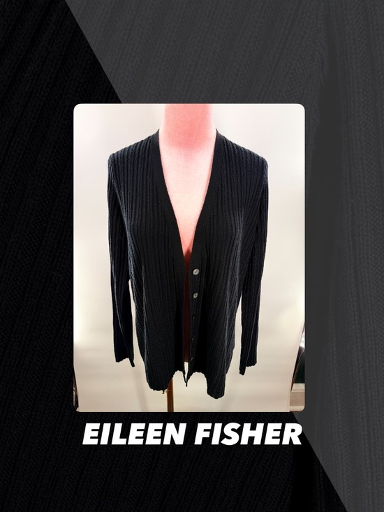 Eileen Fisher Jackets & Blazers - EUC Eileen Fisher V Neck Merino Wool Cardigan